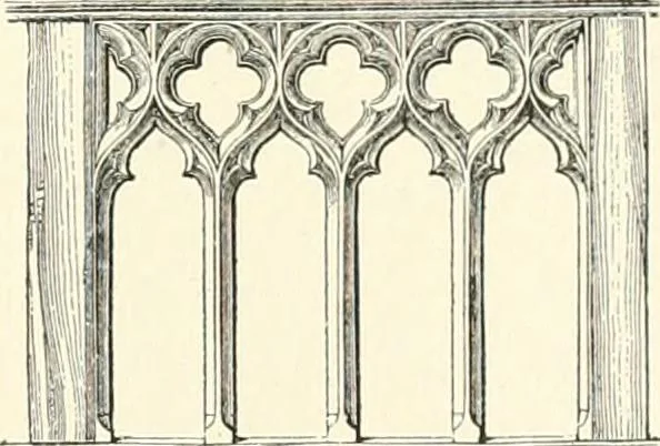 An illustration from A dictionary of architecture and building : biographical, historical, and descriptive, 1902, leaf 282
