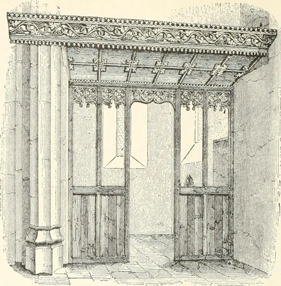 An illustration from A dictionary of architecture and building : biographical, historical, and descriptive, 1902, leaf 283