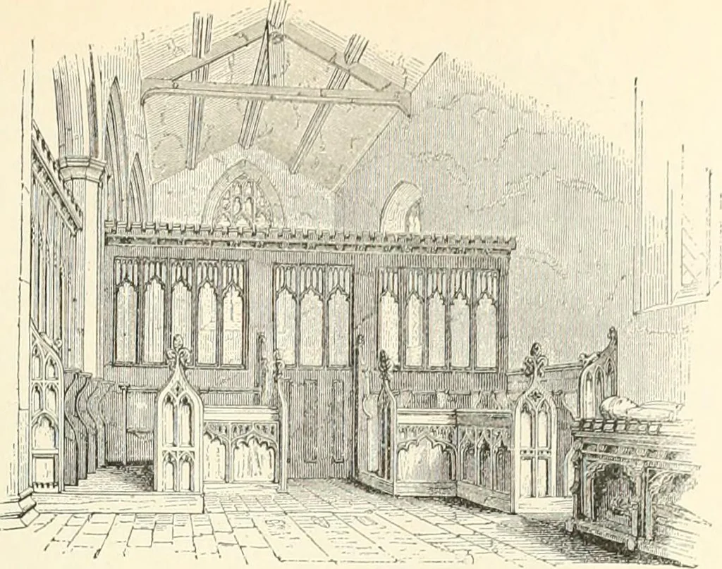 An illustration from A dictionary of architecture and building : biographical, historical, and descriptive, 1902, leaf 284