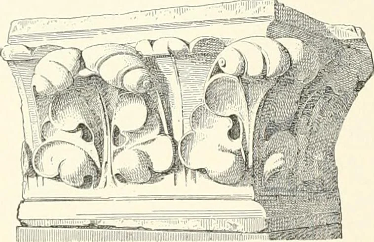 An illustration from A dictionary of architecture and building : biographical, historical, and descriptive, 1902, leaf 287