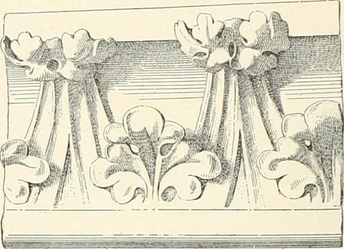 An illustration from A dictionary of architecture and building : biographical, historical, and descriptive, 1902, leaf 287