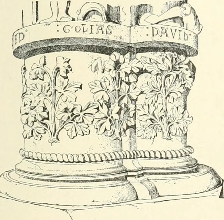 An illustration from A dictionary of architecture and building : biographical, historical, and descriptive, 1902, leaf 288
