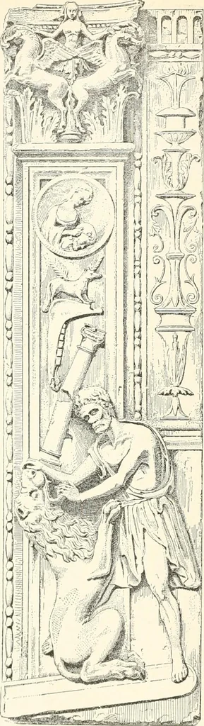 An illustration from A dictionary of architecture and building : biographical, historical, and descriptive, 1902, leaf 291