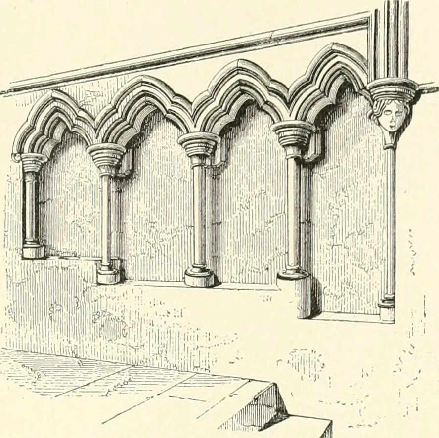 An illustration from A dictionary of architecture and building : biographical, historical, and descriptive, 1902, leaf 296