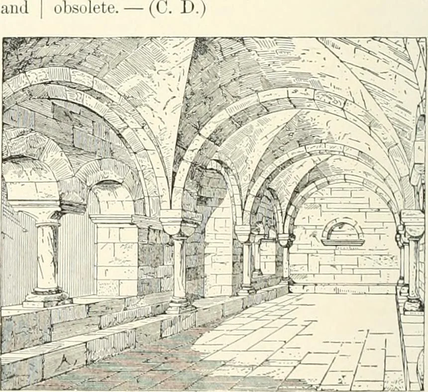 An illustration from A dictionary of architecture and building : biographical, historical, and descriptive, 1902, leaf 301