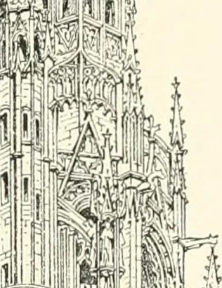 An illustration from A dictionary of architecture and building : biographical, historical, and descriptive, 1902, leaf 356