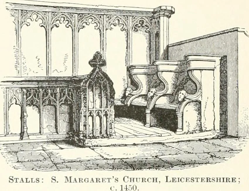 An illustration from A dictionary of architecture and building : biographical, historical, and descriptive, 1902, leaf 375