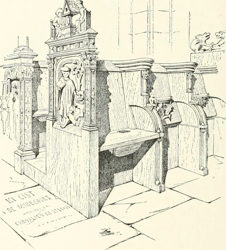 An illustration from A dictionary of architecture and building : biographical, historical, and descriptive, 1902, leaf 375