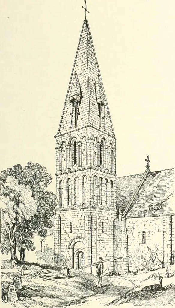 An illustration from A dictionary of architecture and building : biographical, historical, and descriptive, 1902, leaf 378