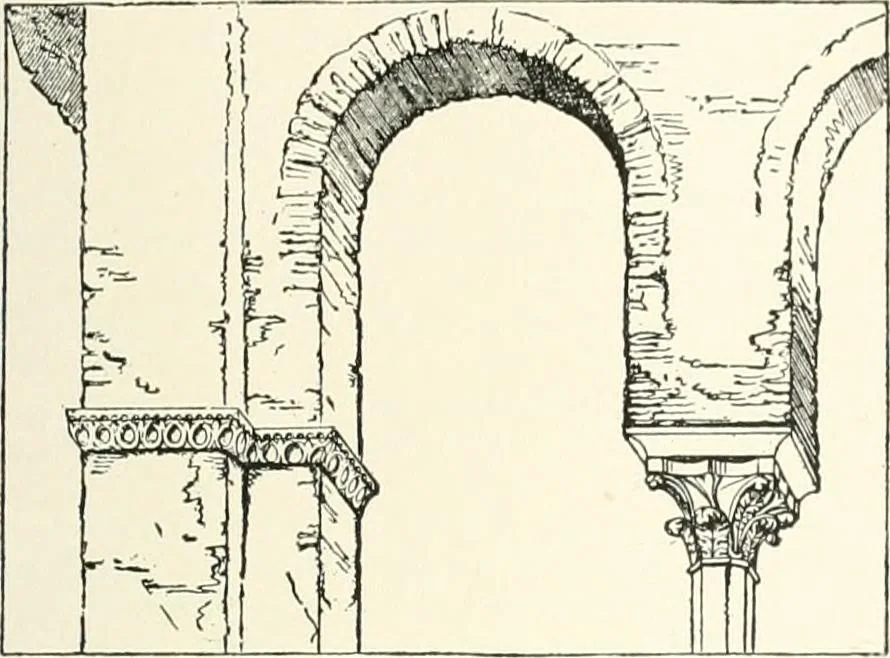 An illustration from A dictionary of architecture and building : biographical, historical, and descriptive, 1902, leaf 380