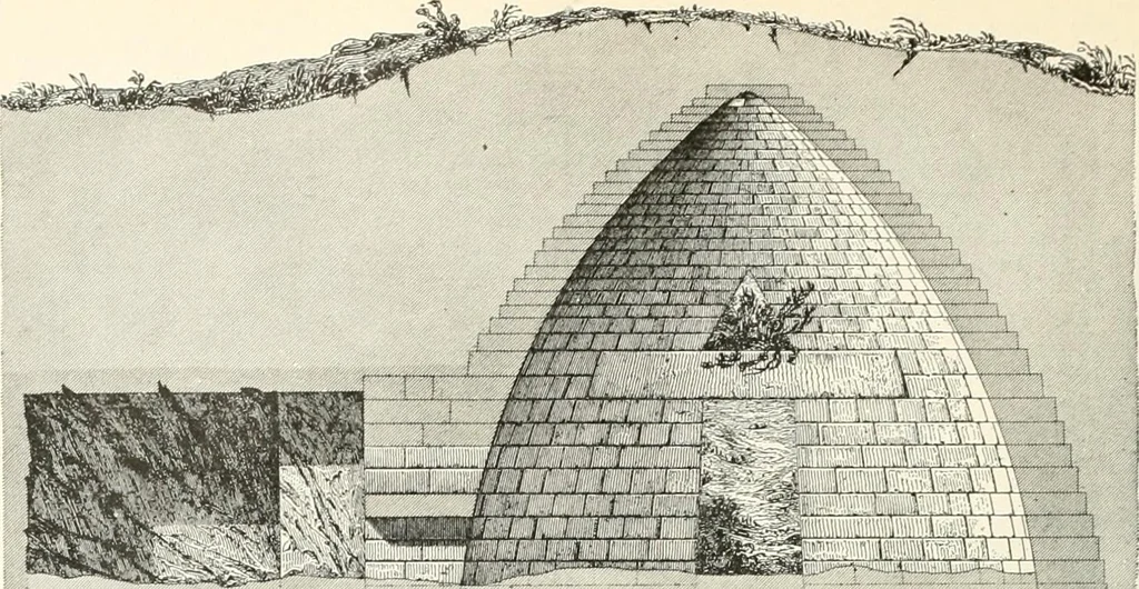 An illustration from A dictionary of architecture and building : biographical, historical, and descriptive, 1902, leaf 393