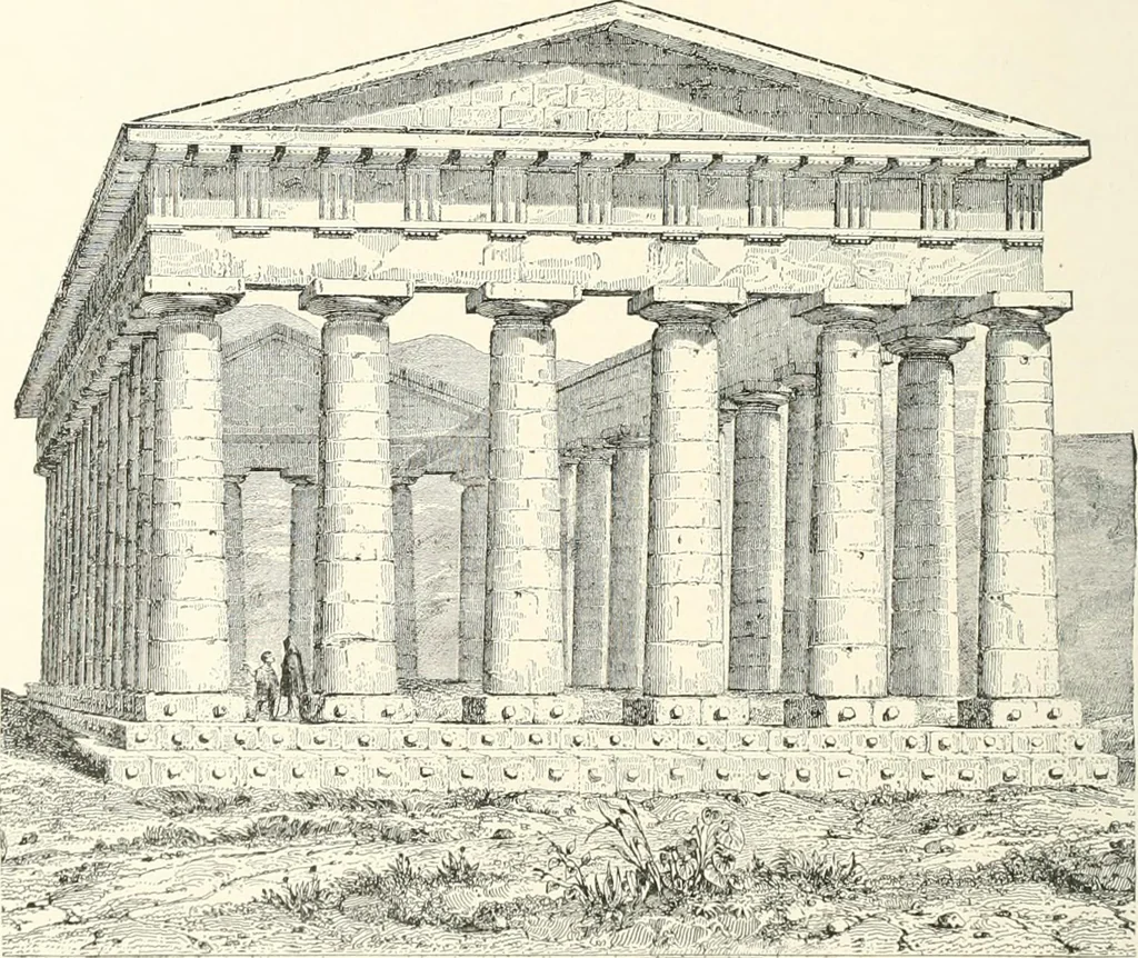An illustration from A dictionary of architecture and building : biographical, historical, and descriptive, 1902, leaf 393