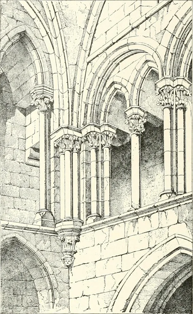An illustration from A dictionary of architecture and building : biographical, historical, and descriptive, 1902, leaf 395