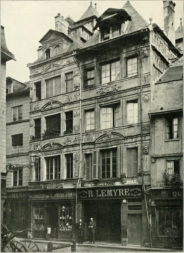 An illustration from A dictionary of architecture and building : biographical, historical, and descriptive, 1902, leaf 401