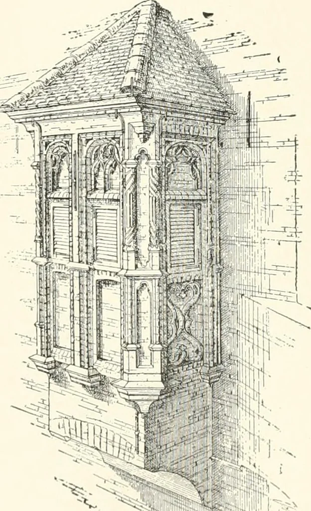 An illustration from A dictionary of architecture and building : biographical, historical, and descriptive, 1902, leaf 41