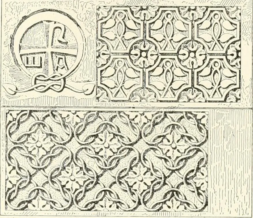 An illustration from A dictionary of architecture and building : biographical, historical, and descriptive, 1902, leaf 42