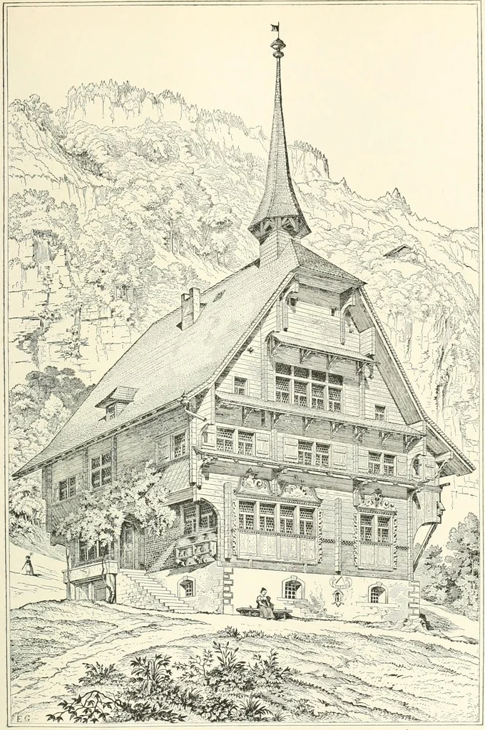 An illustration from A dictionary of architecture and building : biographical, historical, and descriptive, 1902, leaf 420