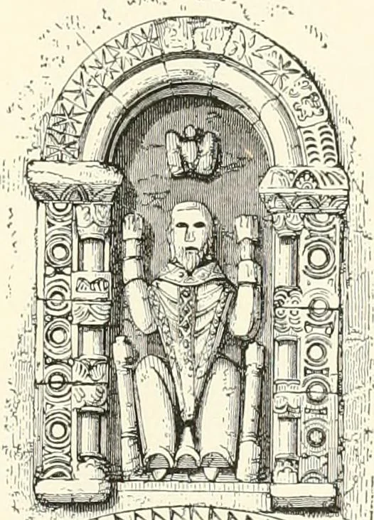 An illustration from A dictionary of architecture and building : biographical, historical, and descriptive, 1902, leaf 442