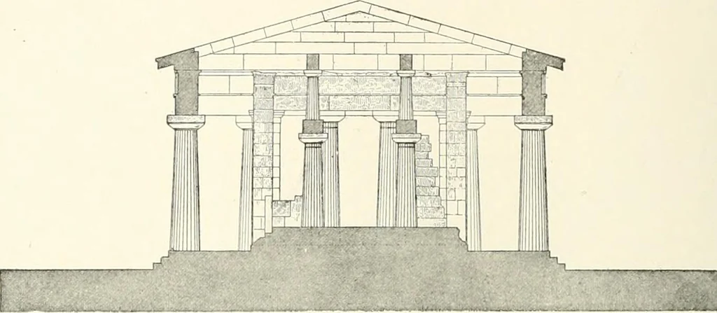 An illustration from A dictionary of architecture and building : biographical, historical, and descriptive, 1902, leaf 451