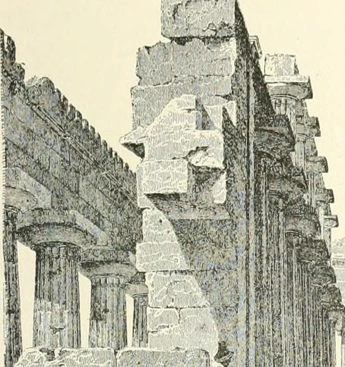 An illustration from A dictionary of architecture and building : biographical, historical, and descriptive, 1902, leaf 452