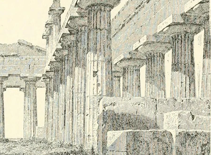 An illustration from A dictionary of architecture and building : biographical, historical, and descriptive, 1902, leaf 452