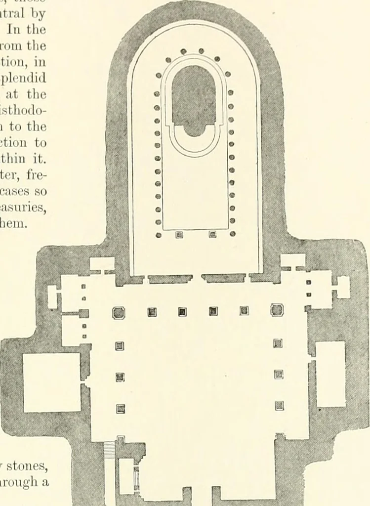 An illustration from A dictionary of architecture and building : biographical, historical, and descriptive, 1902, leaf 458