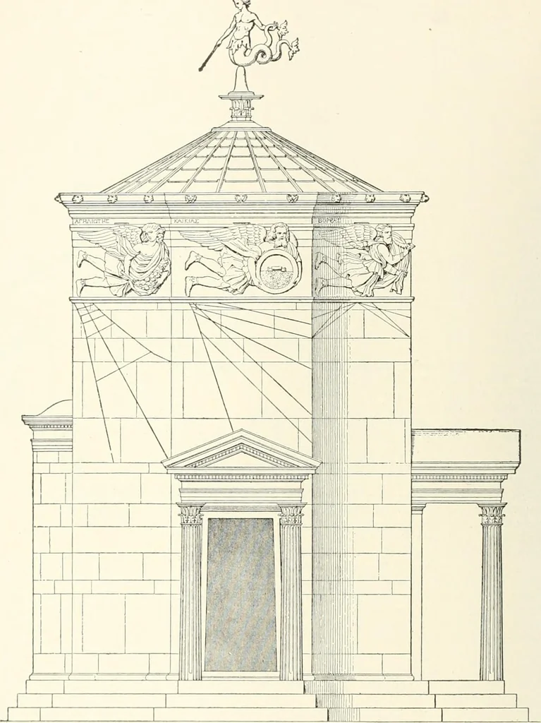 An illustration from A dictionary of architecture and building : biographical, historical, and descriptive, 1902, leaf 459