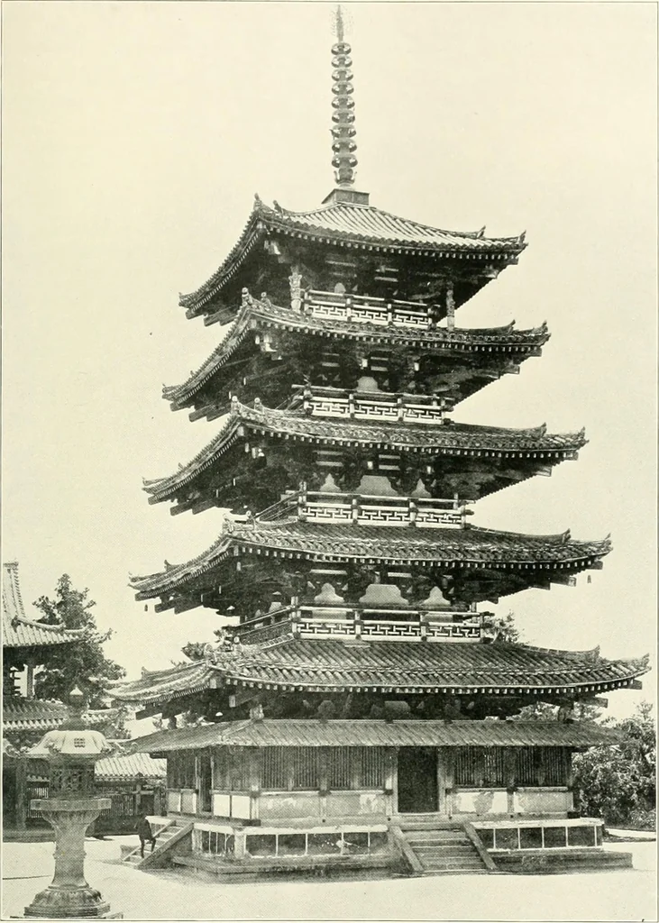 An illustration from A dictionary of architecture and building : biographical, historical, and descriptive, 1902, leaf 46