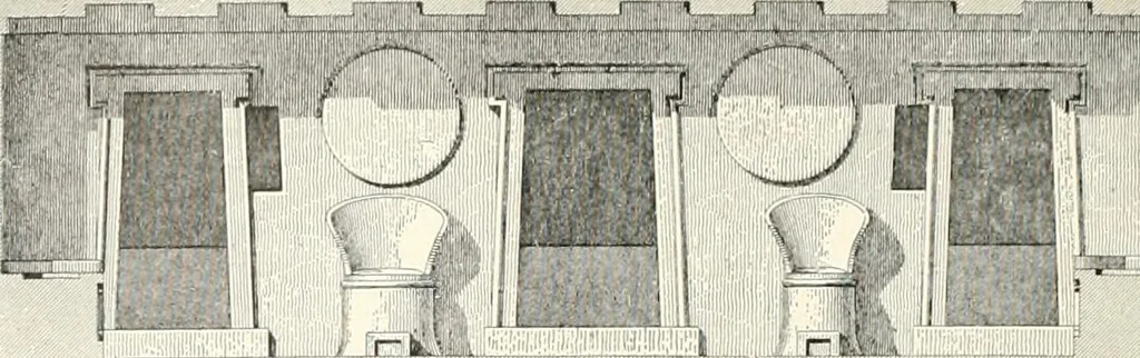 An illustration from A dictionary of architecture and building : biographical, historical, and descriptive, 1902, leaf 483