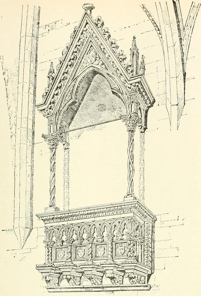 An illustration from A dictionary of architecture and building : biographical, historical, and descriptive, 1902, leaf 494
