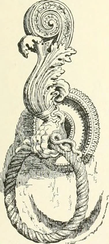 An illustration from A dictionary of architecture and building : biographical, historical, and descriptive, 1902, leaf 498