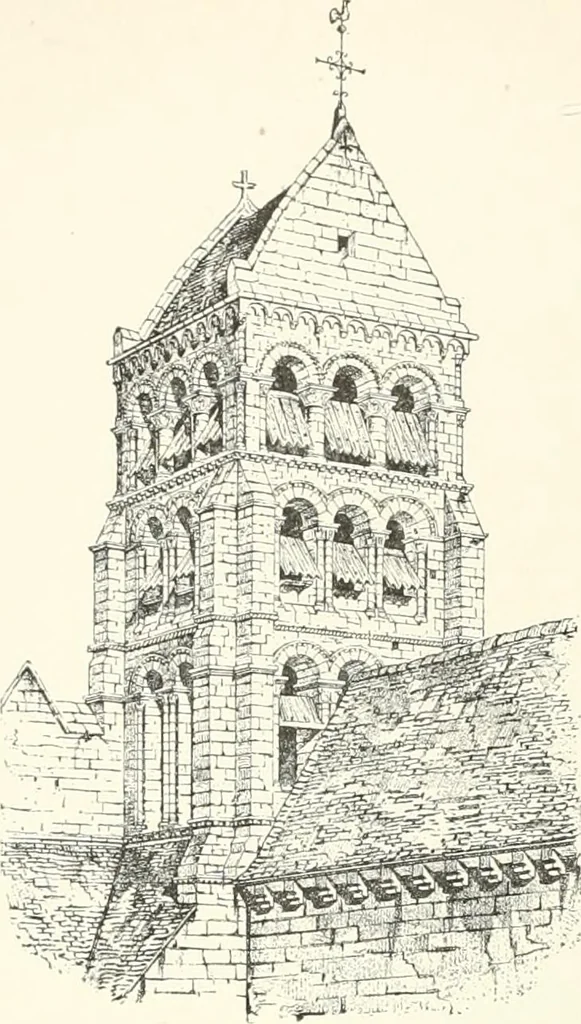 An illustration from A dictionary of architecture and building : biographical, historical, and descriptive, 1902, leaf 499