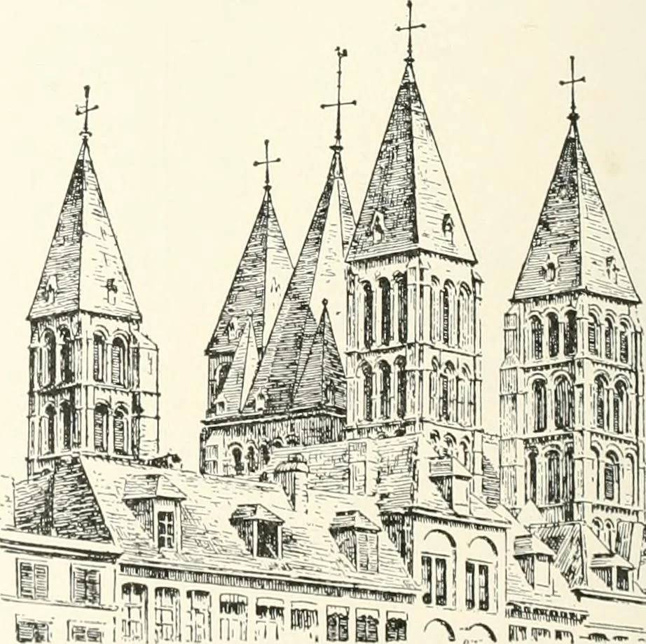 An illustration from A dictionary of architecture and building : biographical, historical, and descriptive, 1902, leaf 499