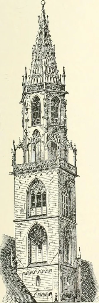 An illustration from A dictionary of architecture and building : biographical, historical, and descriptive, 1902, leaf 500