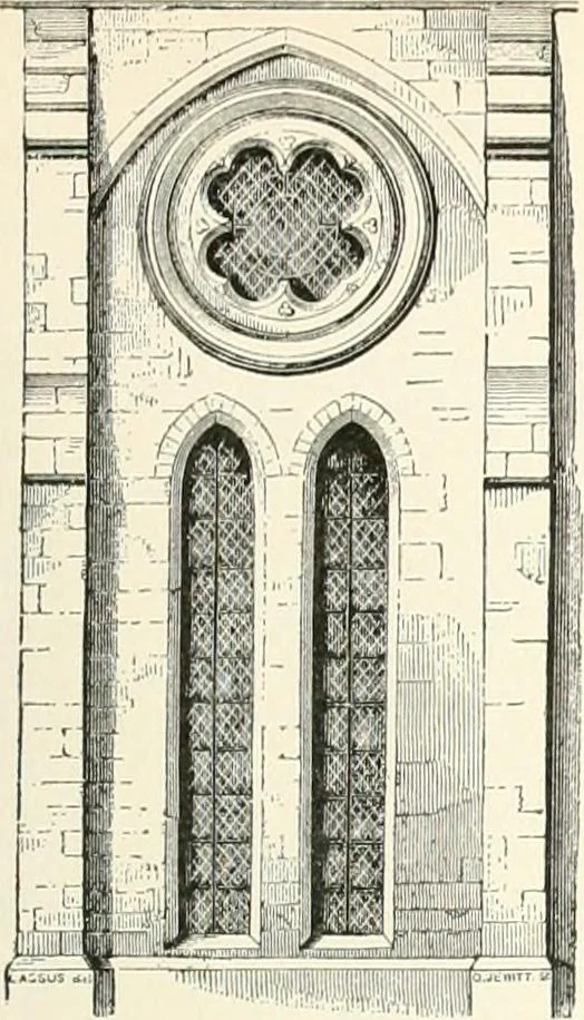 An illustration from A dictionary of architecture and building : biographical, historical, and descriptive, 1902, leaf 504