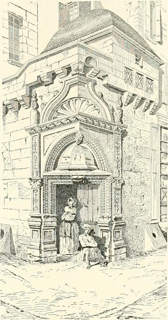 An illustration from A dictionary of architecture and building : biographical, historical, and descriptive, 1902, leaf 516