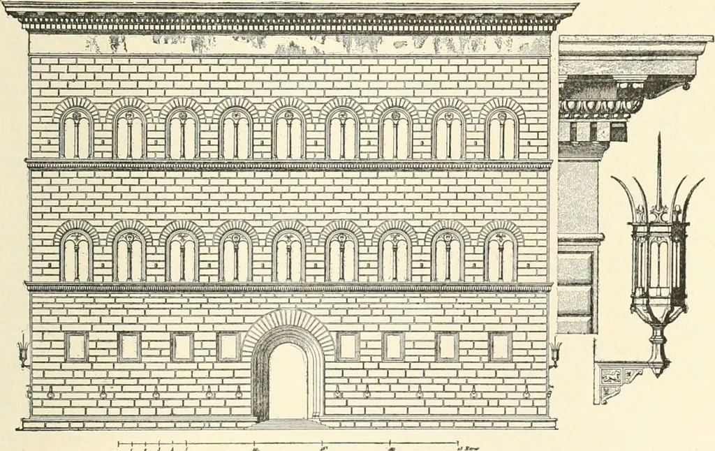An illustration from A dictionary of architecture and building : biographical, historical, and descriptive, 1902, leaf 52