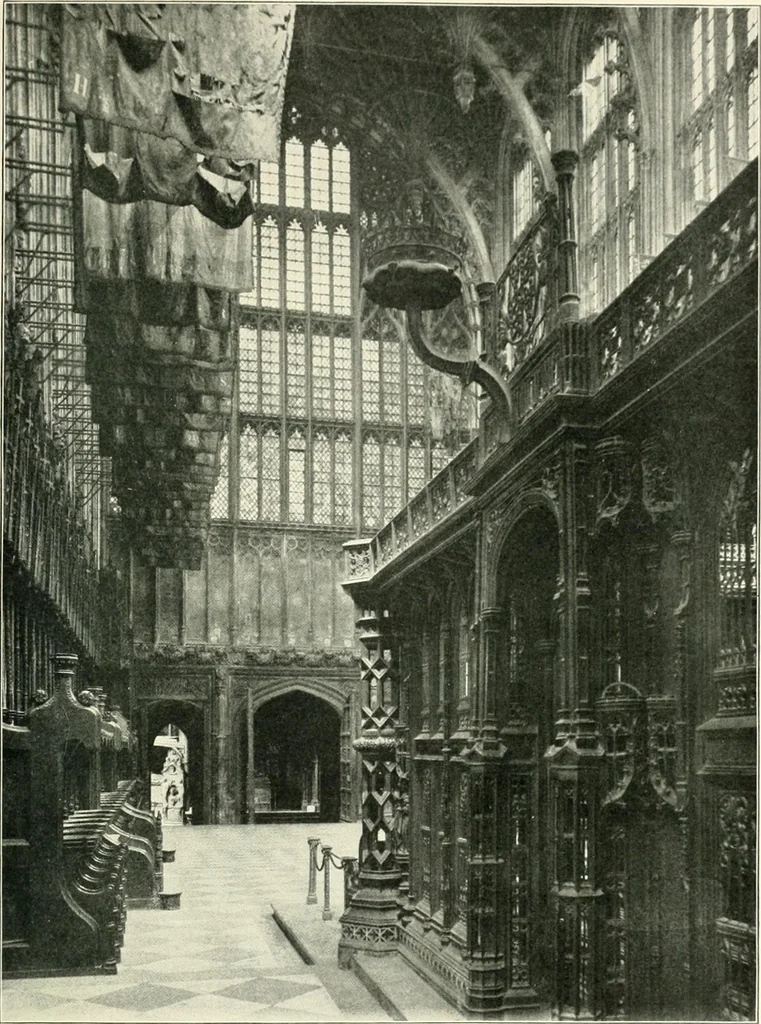 An illustration from A dictionary of architecture and building : biographical, historical, and descriptive, 1902, leaf 522