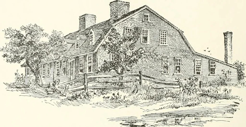 An illustration from A dictionary of architecture and building : biographical, historical, and descriptive, 1902, leaf 535