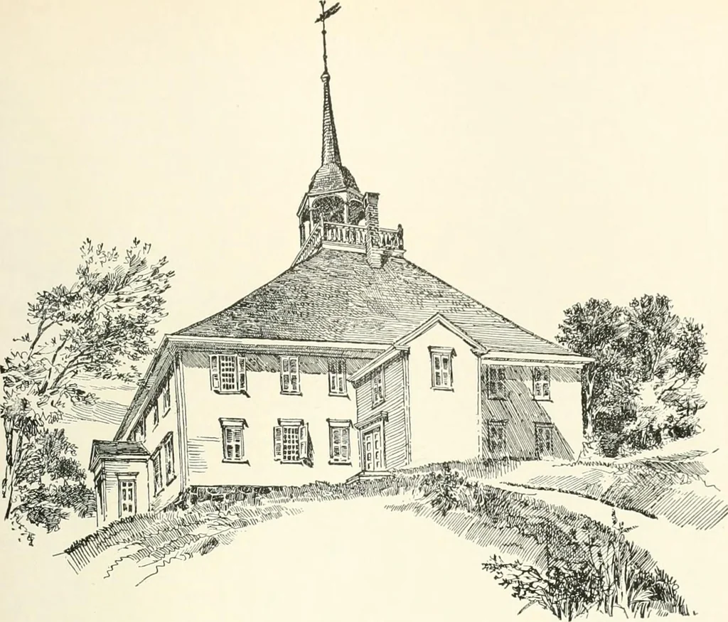 An illustration from A dictionary of architecture and building : biographical, historical, and descriptive, 1902, leaf 536