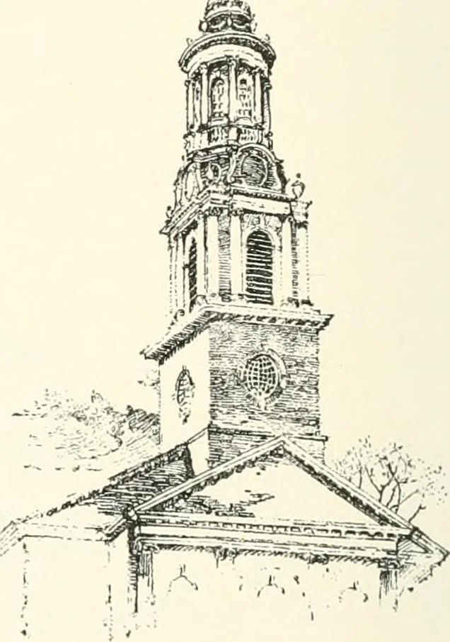 An illustration from A dictionary of architecture and building : biographical, historical, and descriptive, 1902, leaf 541