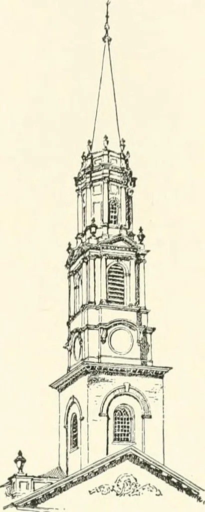 An illustration from A dictionary of architecture and building : biographical, historical, and descriptive, 1902, leaf 542