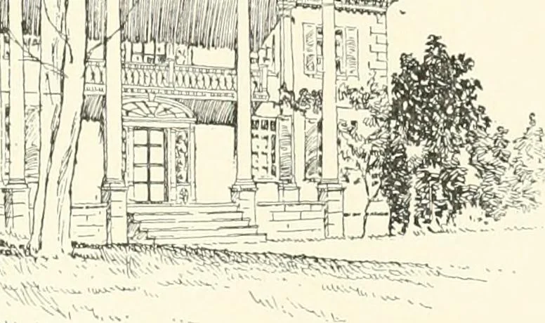 An illustration from A dictionary of architecture and building : biographical, historical, and descriptive, 1902, leaf 544