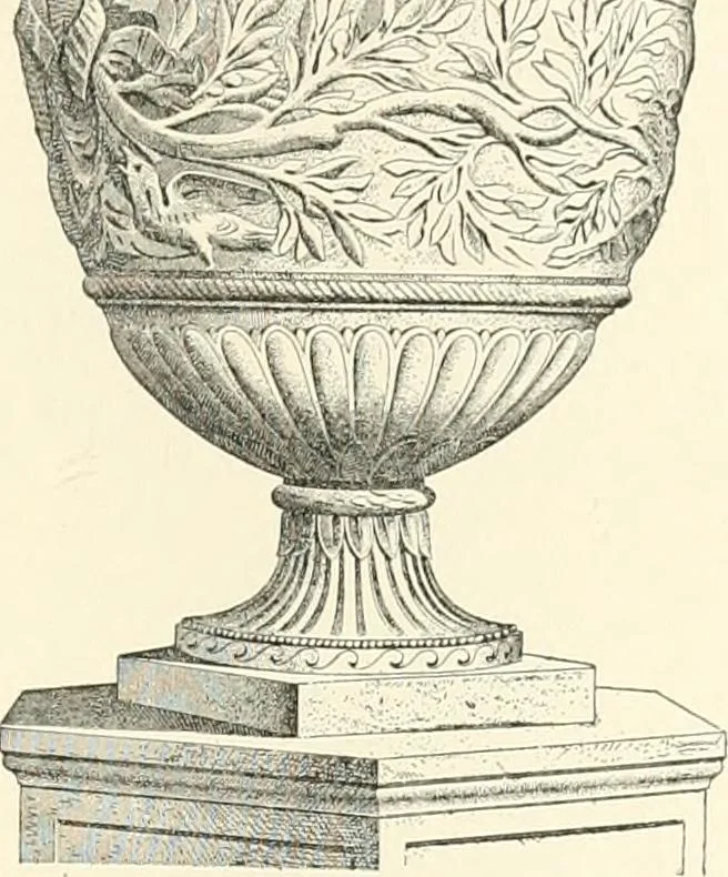 An illustration from A dictionary of architecture and building : biographical, historical, and descriptive, 1902, leaf 554