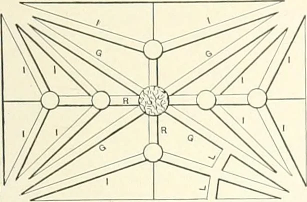An illustration from A dictionary of architecture and building : biographical, historical, and descriptive, 1902, leaf 560