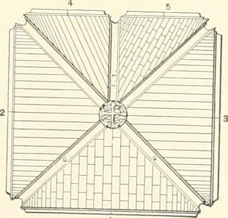 An illustration from A dictionary of architecture and building : biographical, historical, and descriptive, 1902, leaf 562