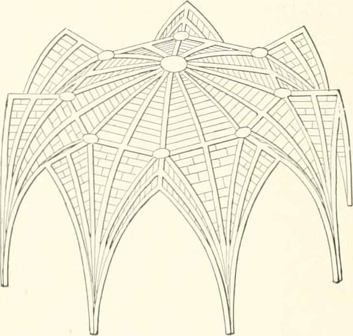 An illustration from A dictionary of architecture and building : biographical, historical, and descriptive, 1902, leaf 565