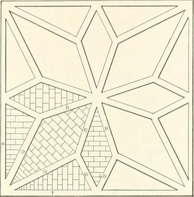 An illustration from A dictionary of architecture and building : biographical, historical, and descriptive, 1902, leaf 568