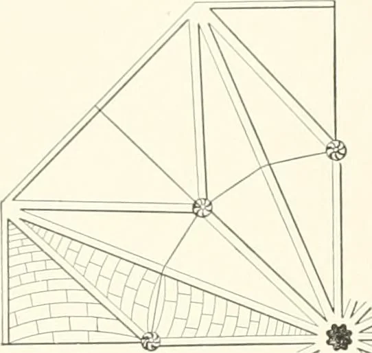 An illustration from A dictionary of architecture and building : biographical, historical, and descriptive, 1902, leaf 569