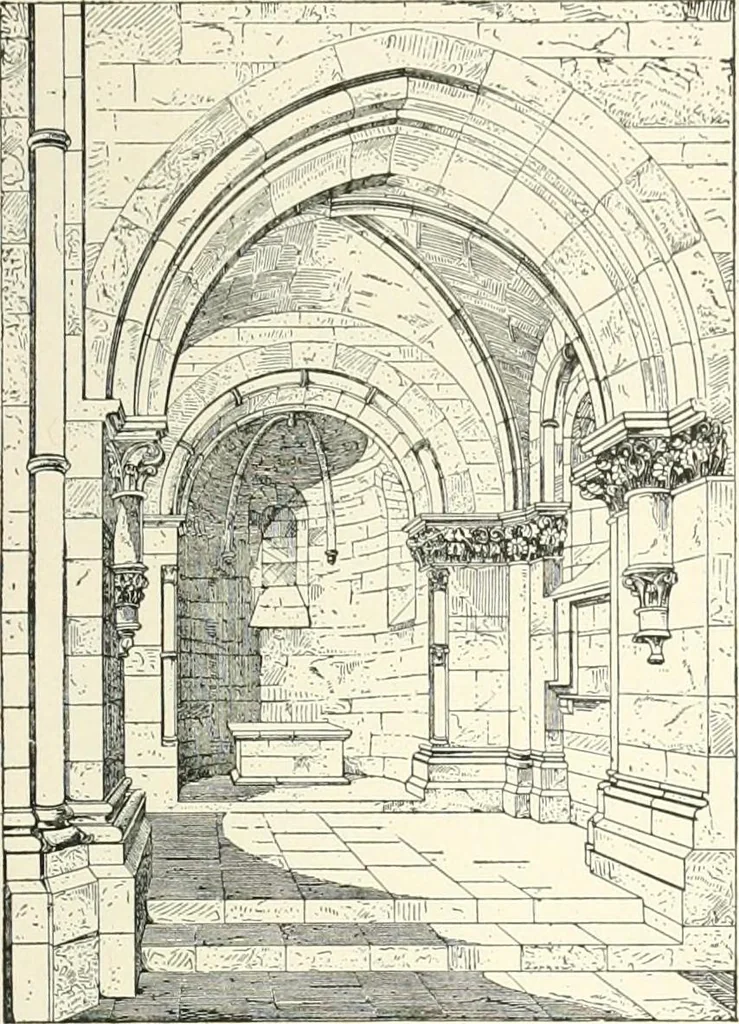 An illustration from A dictionary of architecture and building : biographical, historical, and descriptive, 1902, leaf 572
